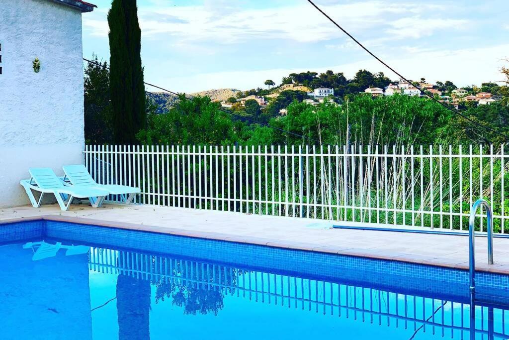 Villa Mas Blau Lloret de Mar Esterno foto