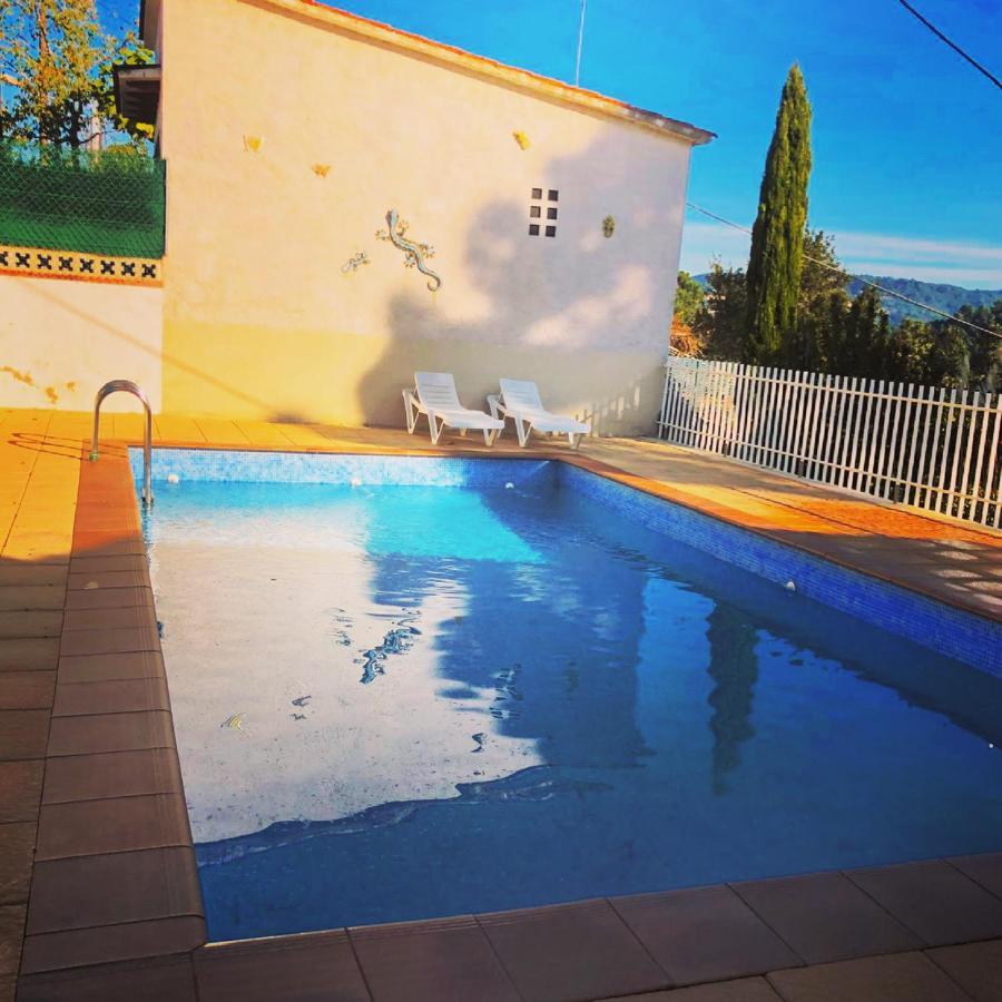 Villa Mas Blau Lloret de Mar Esterno foto