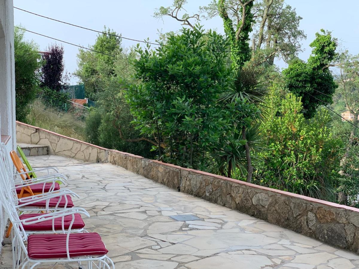 Villa Mas Blau Lloret de Mar Esterno foto